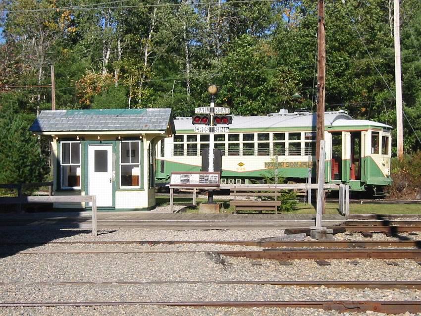 Photo of Morrison Hill Station at the Seashore Trolley Museum
