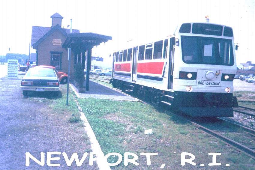 Photo of A trial run on the Old Colony & Newport Scenic RR