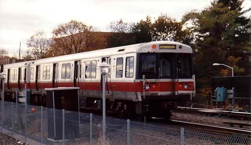 Photo of Red Line departing Braintree