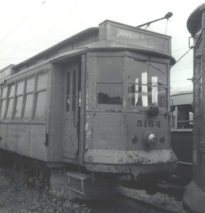 Photo of Trolley at Kennebunkport, Maine Museum  in late 50's or early 60's
