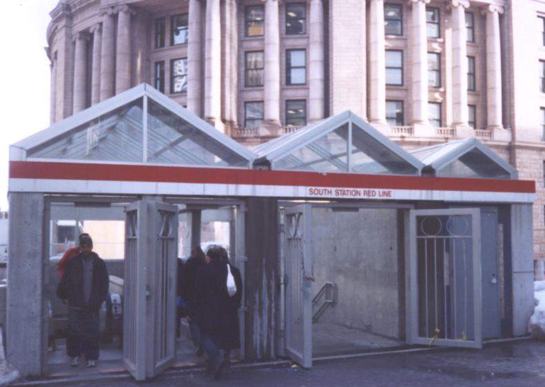 Photo of South Station Red Line Entrance