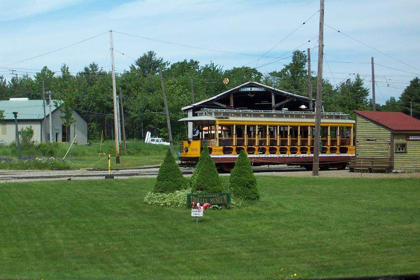 Photo of Open car at the Seashore Trolley Museum