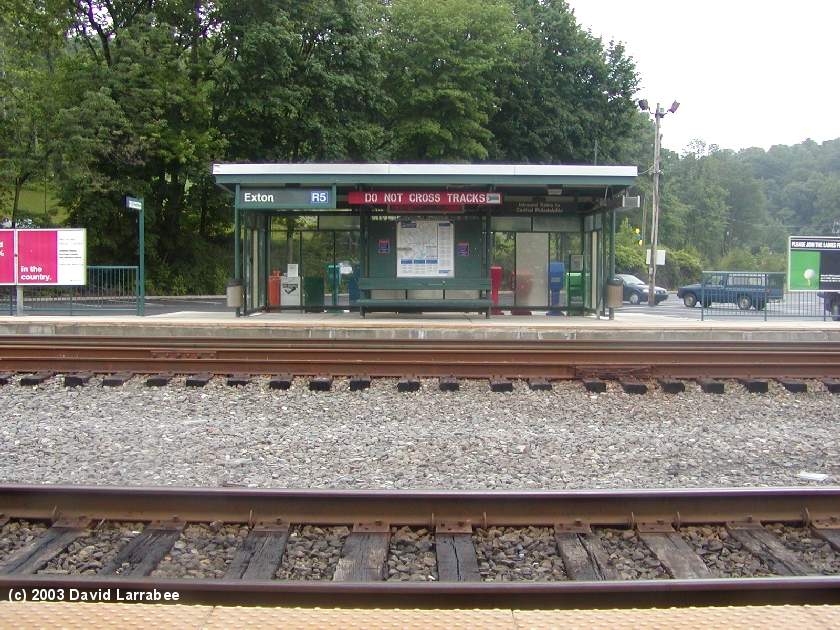 Photo of Eastbound station at Exton, PA - SEPTA