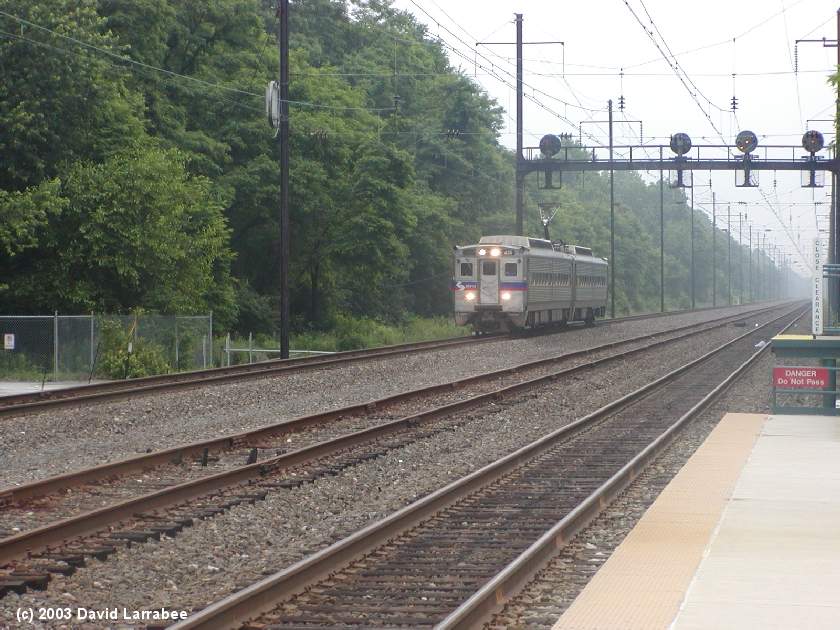 Photo of SEPTA - Exton, PA, just pulling into the station.