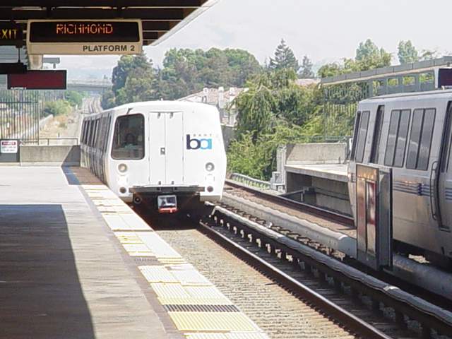 Photo of  Bay Area Rapid Transit  it is a train