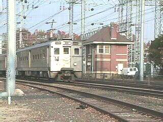 Photo of N J Transit approaches the depot
