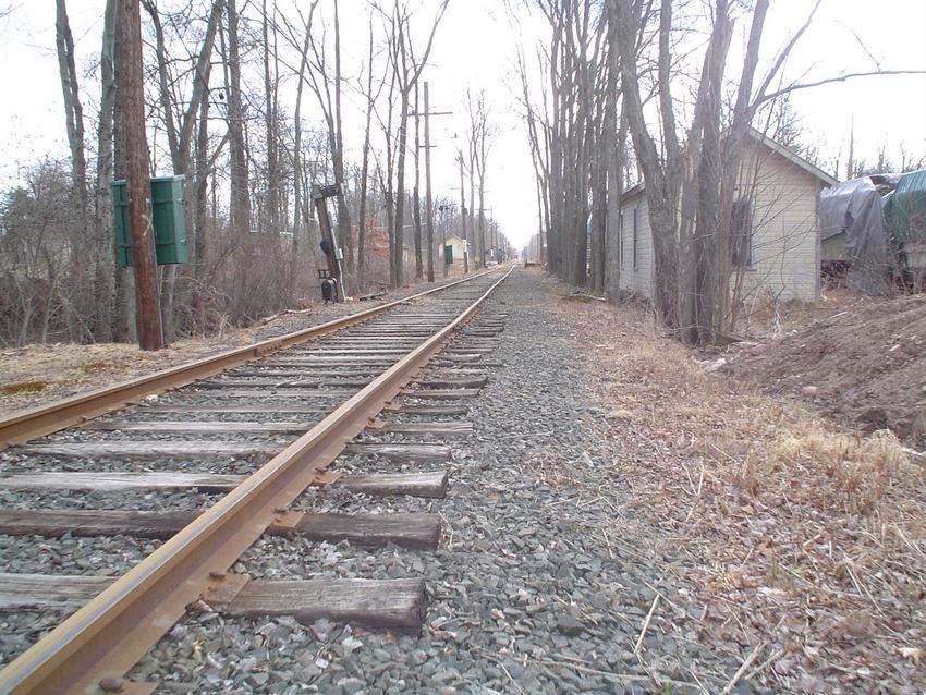 Photo of Connecticut Trolley Museum Mainline looking EB