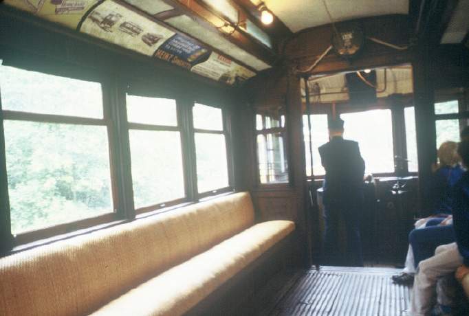 Photo of Lets ride on a trolley car at The Connecticut Trolley Museum