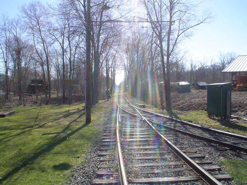 Photo of Connecticut Trolley Museum Main Line on a Gorgeous Day