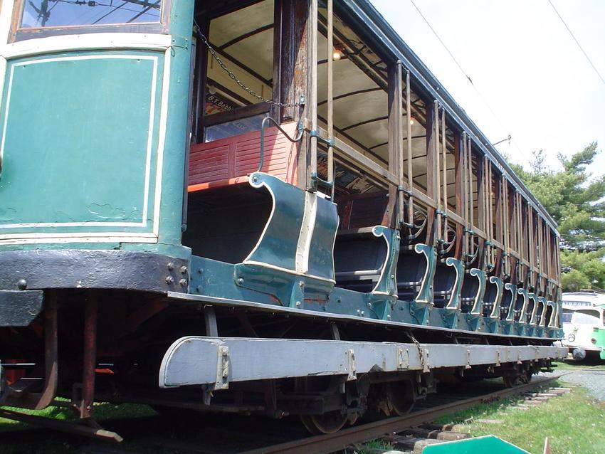 Photo of Car 1850 at the Connecticut Trolley Museum