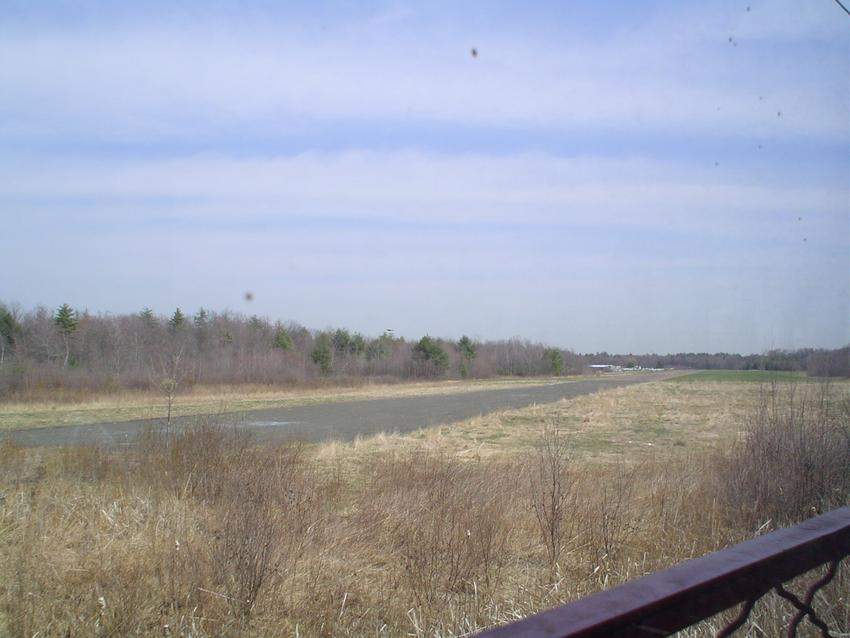 Photo of Skylark Airport viewed from within Car 2600 at the Connecticut Trolley Museum