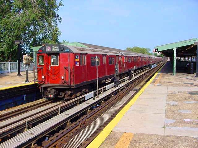Photo of New York NY Flushing #7 Line Willets Point Station