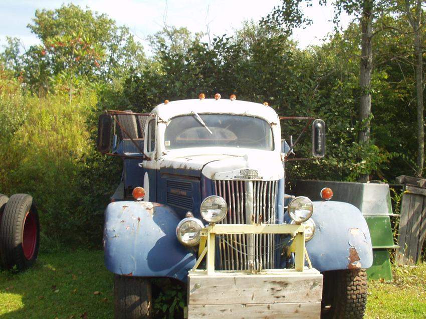 Photo of A truck next to fire museum and visitor center