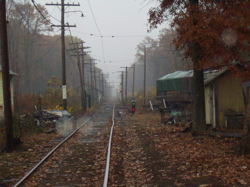 Photo of look down the main line
