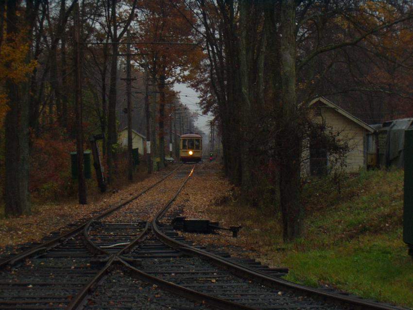 Photo of Dark and cloudy day with 2600 on main line (click on tab for clearer view)