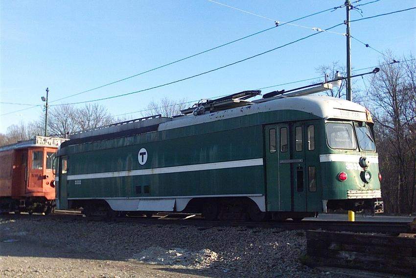 Photo of MBTA Green Line Wire Car 3332.