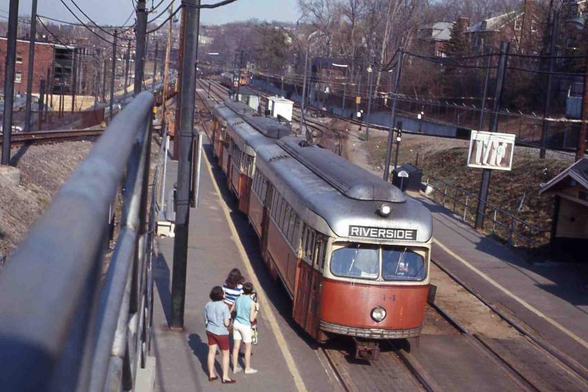 Photo of PCC 3244 Riverside Line. 4_1968