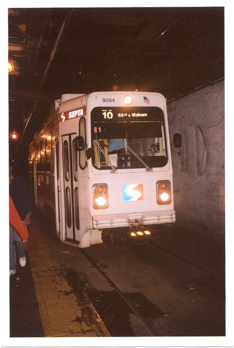 Photo of Septa underground at 13th and Market Streets Philadelphia