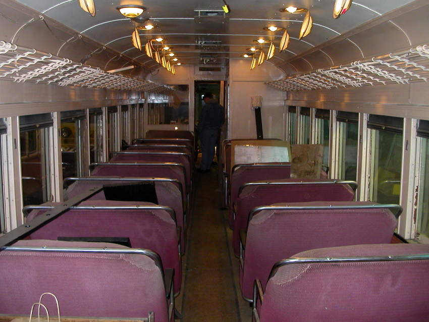 Photo of Illinois Railway Museum - Inside a North Shore car
