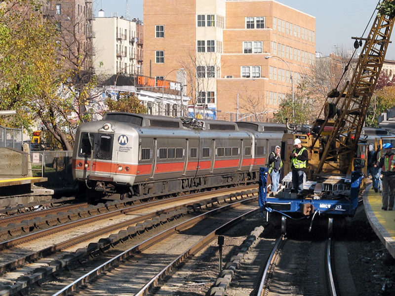 Photo of Track Crane At Fordham In The Bronx