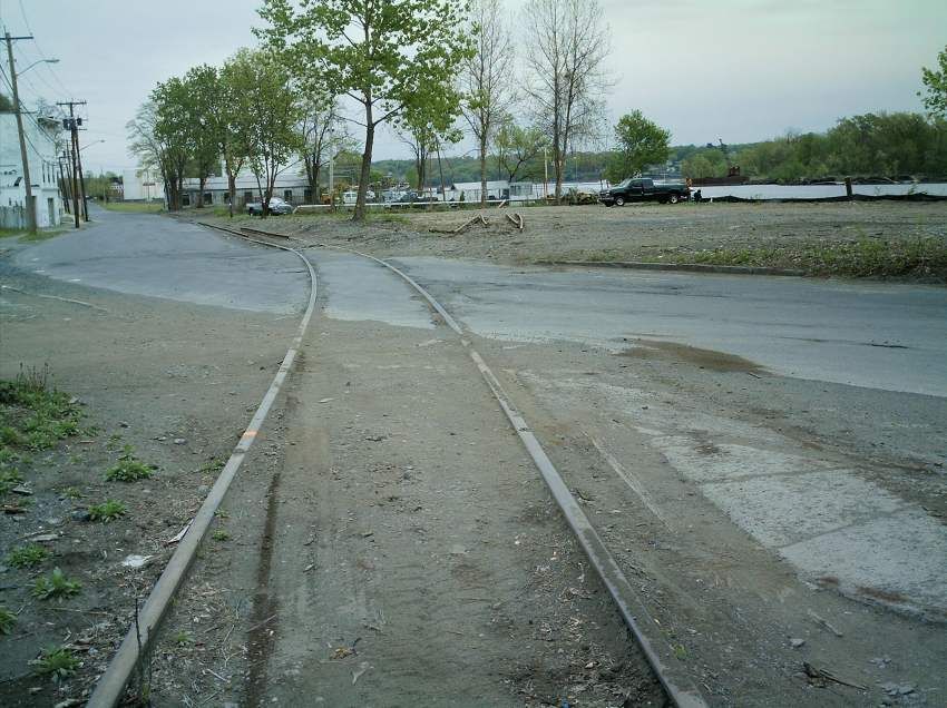 Photo of Track work at Trolley Museum