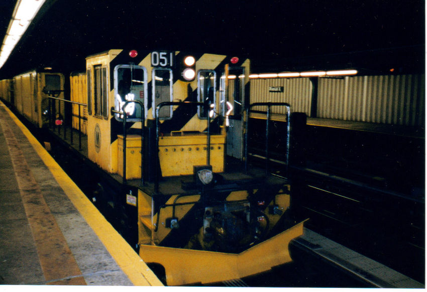 Photo of NYCTA Work Train.