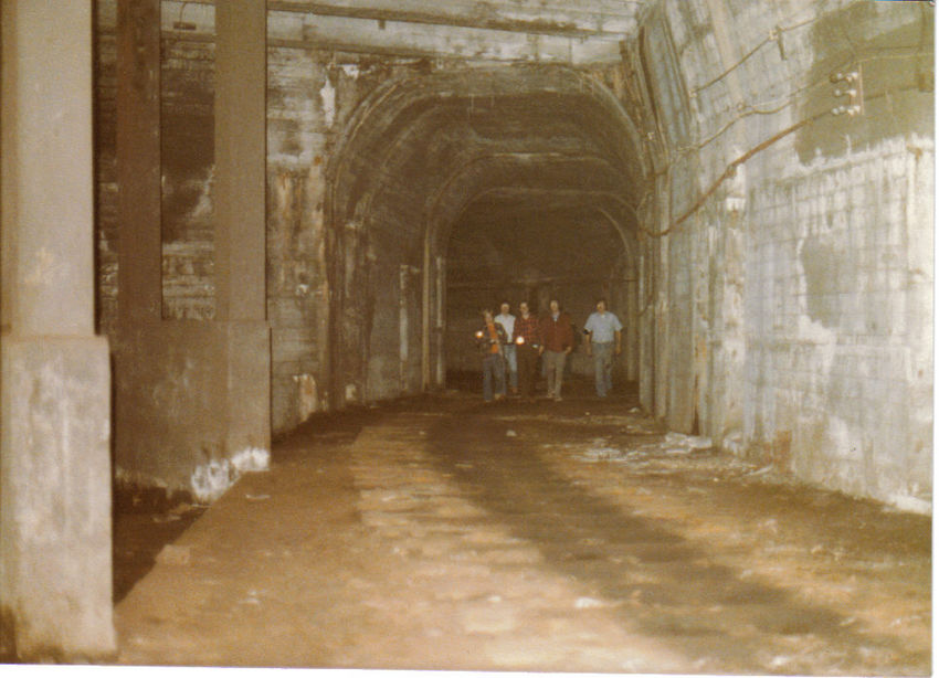 Photo of Abandoned Trolley Tunnel.