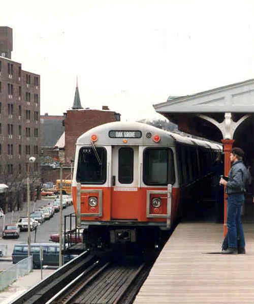 Photo of Old Orange Line Elevated to Forest Hills Station, Boston