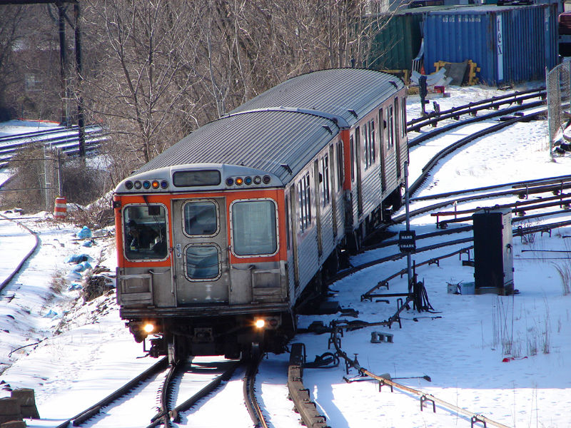 Photo of Ridge Avenue Subway - Pulling into Fern Rock Station