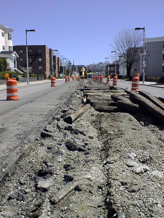Photo of A Line Track Removal in Brighton, MA