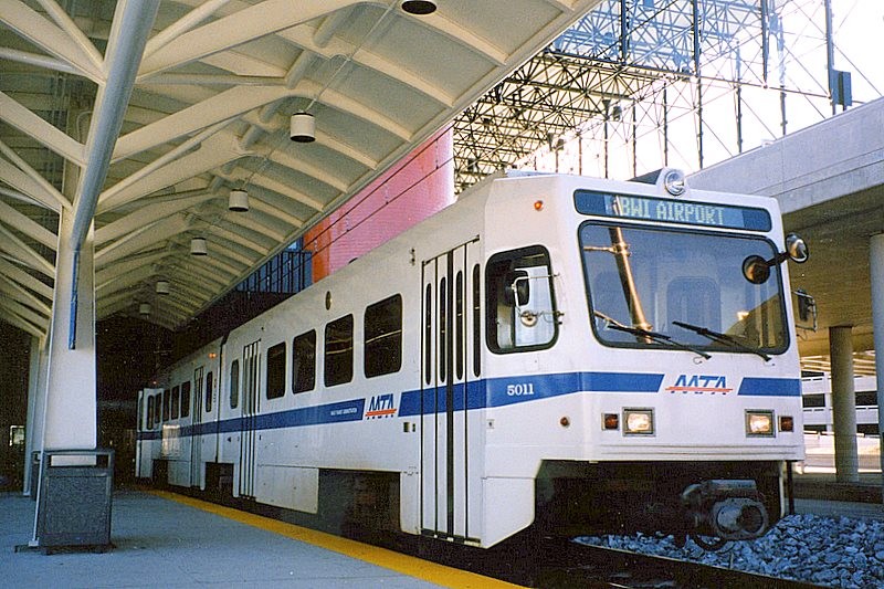 Photo of Light Rail at BWI Airport