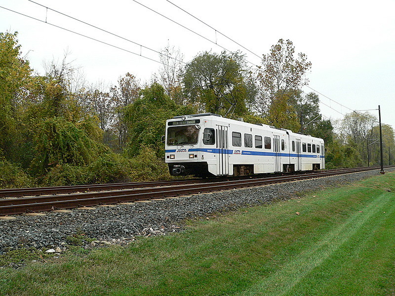 Photo of Test Train at Lutherville
