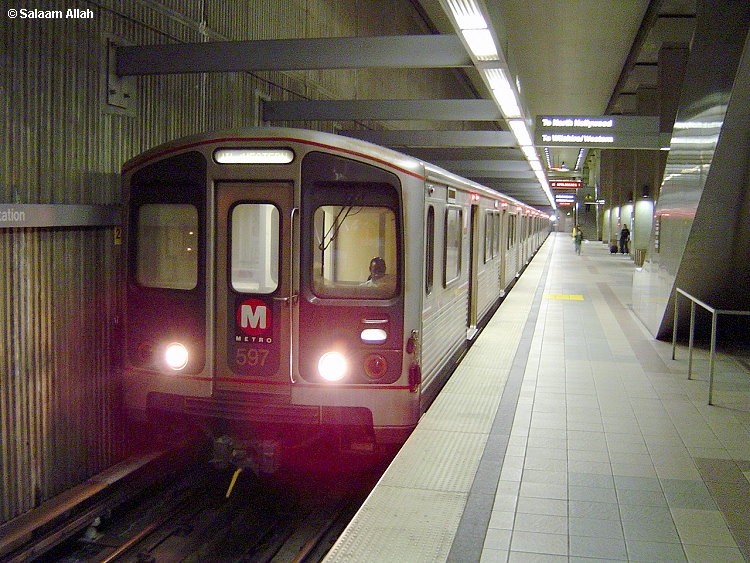Photo of LACMTA Red Line heavy rail subway transit system