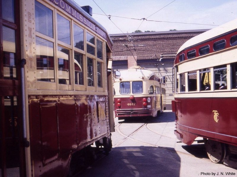 Photo of Vintage streetcars meet
