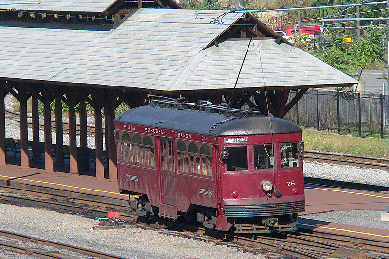 Photo of Trolley at Steamtown Station