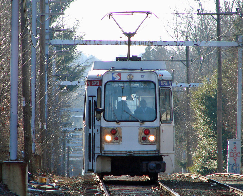 Photo of SEPTA Route 101 - Drexel Hill, PA.