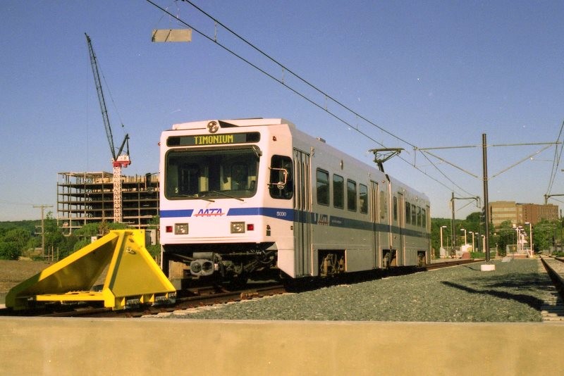 Photo of Light Rail at End of Track
