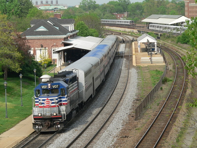 Photo of VRE meets Metrorail