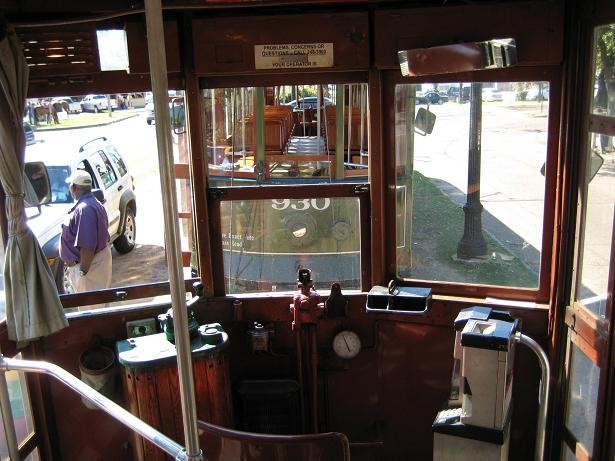 Photo of New Orleans 914 - motorman's position