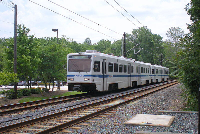 Photo of Light Rail at Lutherville, MD