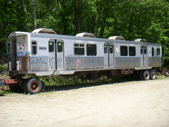 Photo of EX-SEPTA Blue Line Car at Seashore Trolley Museum