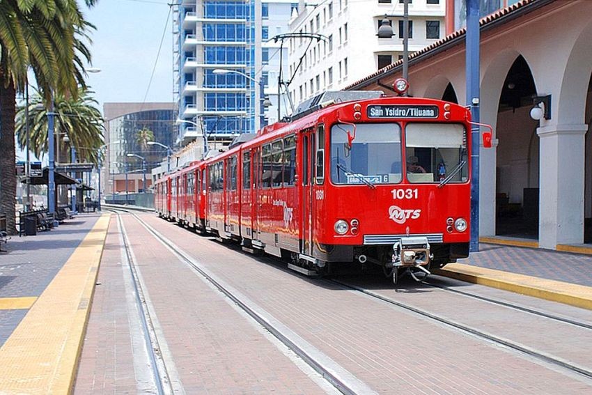 Photo of San Diego Trolley Blue Line