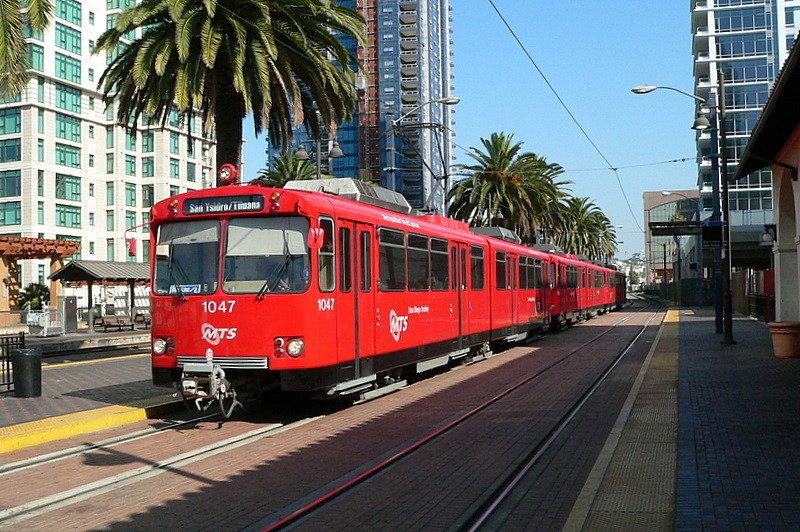 Photo of San Diego Trolley #1047