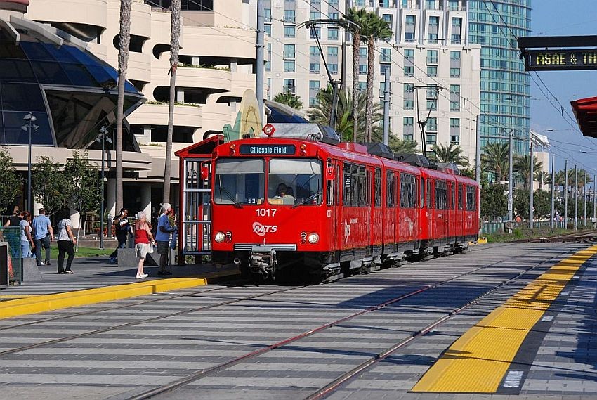 Photo of San Diego Trolley @ the Convention Center