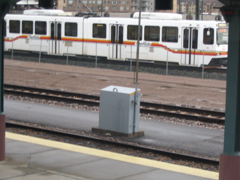 Photo of Light Rail at Denver Union Station