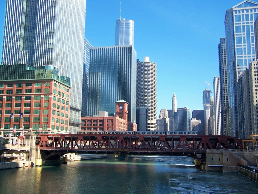 Photo of Crossing the Chicago River
