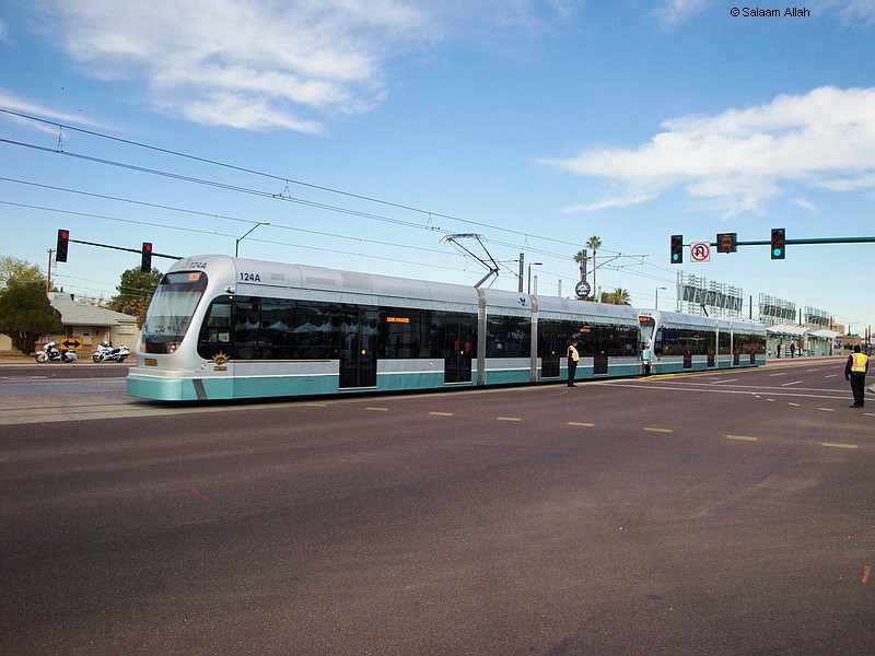 Photo of Valley Metro light rail system Phoenix Arizona