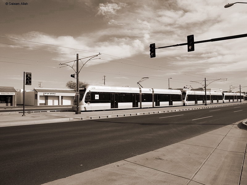 Photo of Valley Metro light rail system Phoenix Arizona