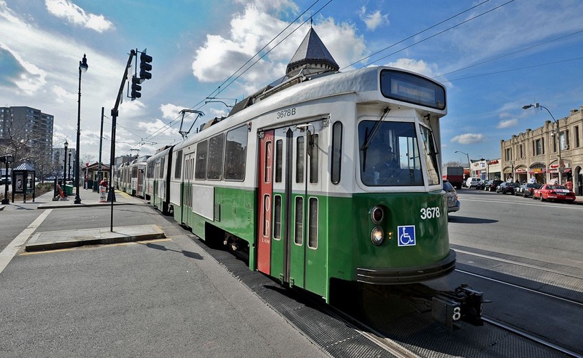 Photo of Green Line in Boston MA
