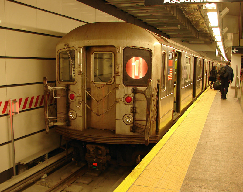 Photo of NYC Subway at South Ferry Station in Lower Manhattan